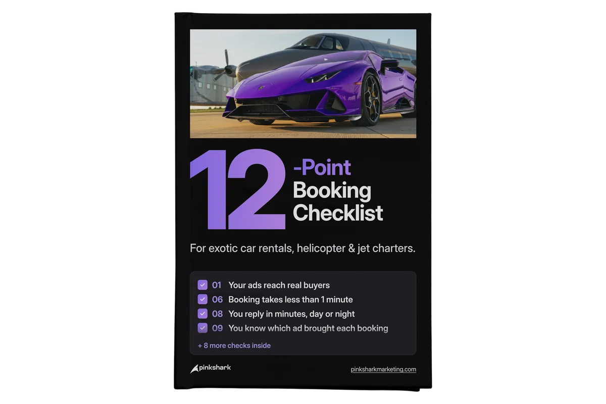 12-Point Booking Checklist cover